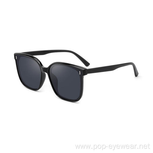 Square Polarized Sunglasses Women Men Oversized